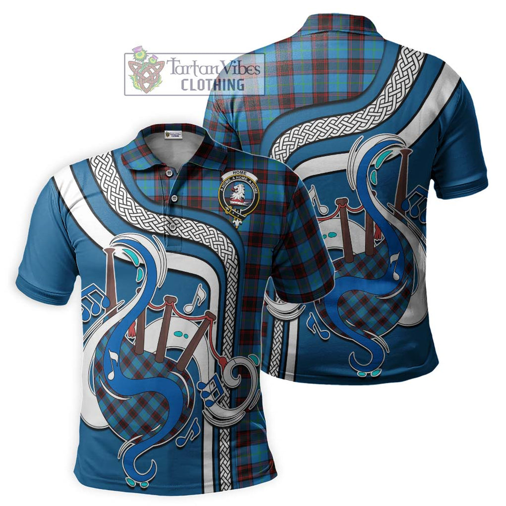 Tartan Vibes Clothing Home Ancient Tartan Polo Shirt with Epic Bagpipe Style