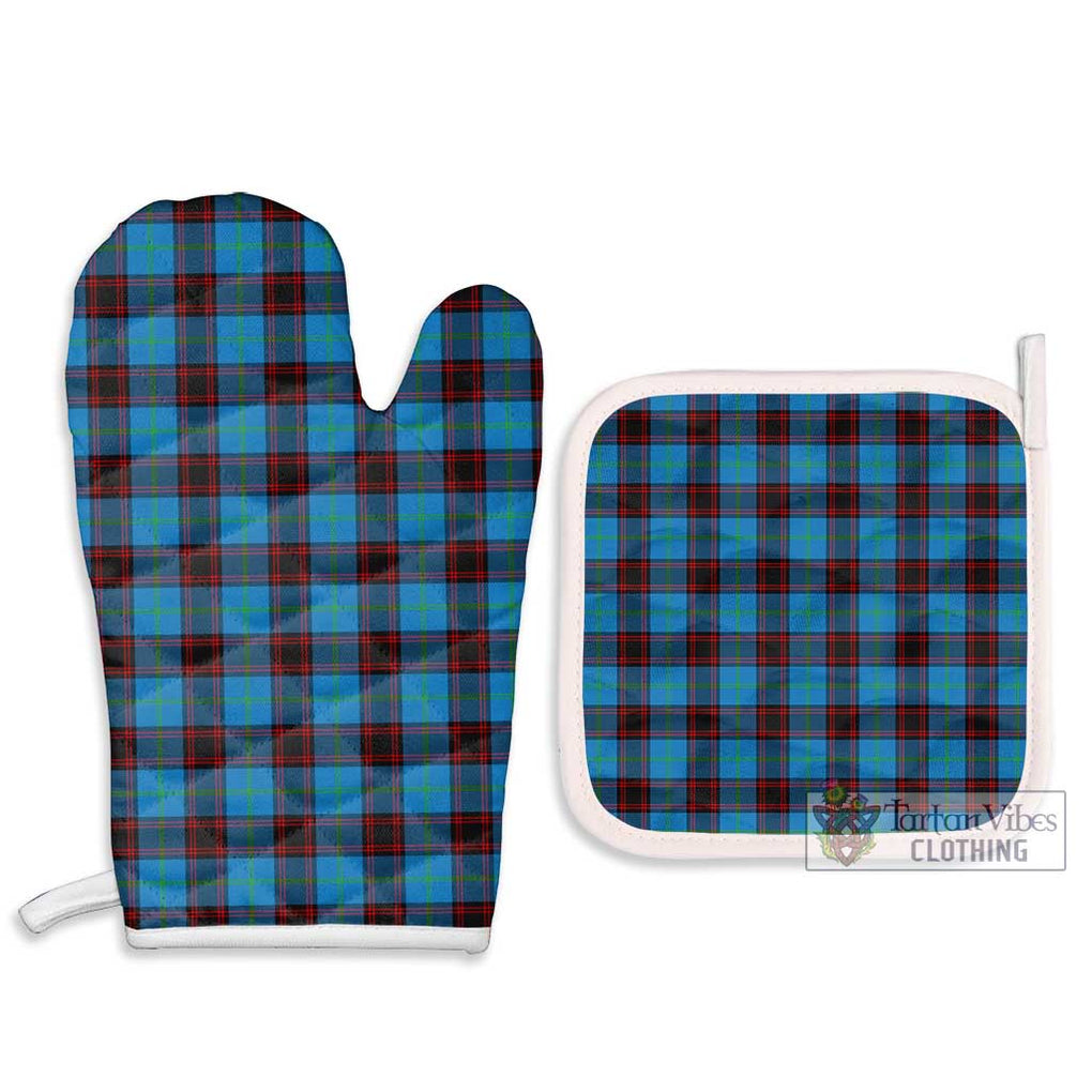 Home Ancient Tartan Combo Oven Mitt & Pot-Holder Combo 1 Oven Mitt & 2 Pot-Holder White - Tartan Vibes Clothing