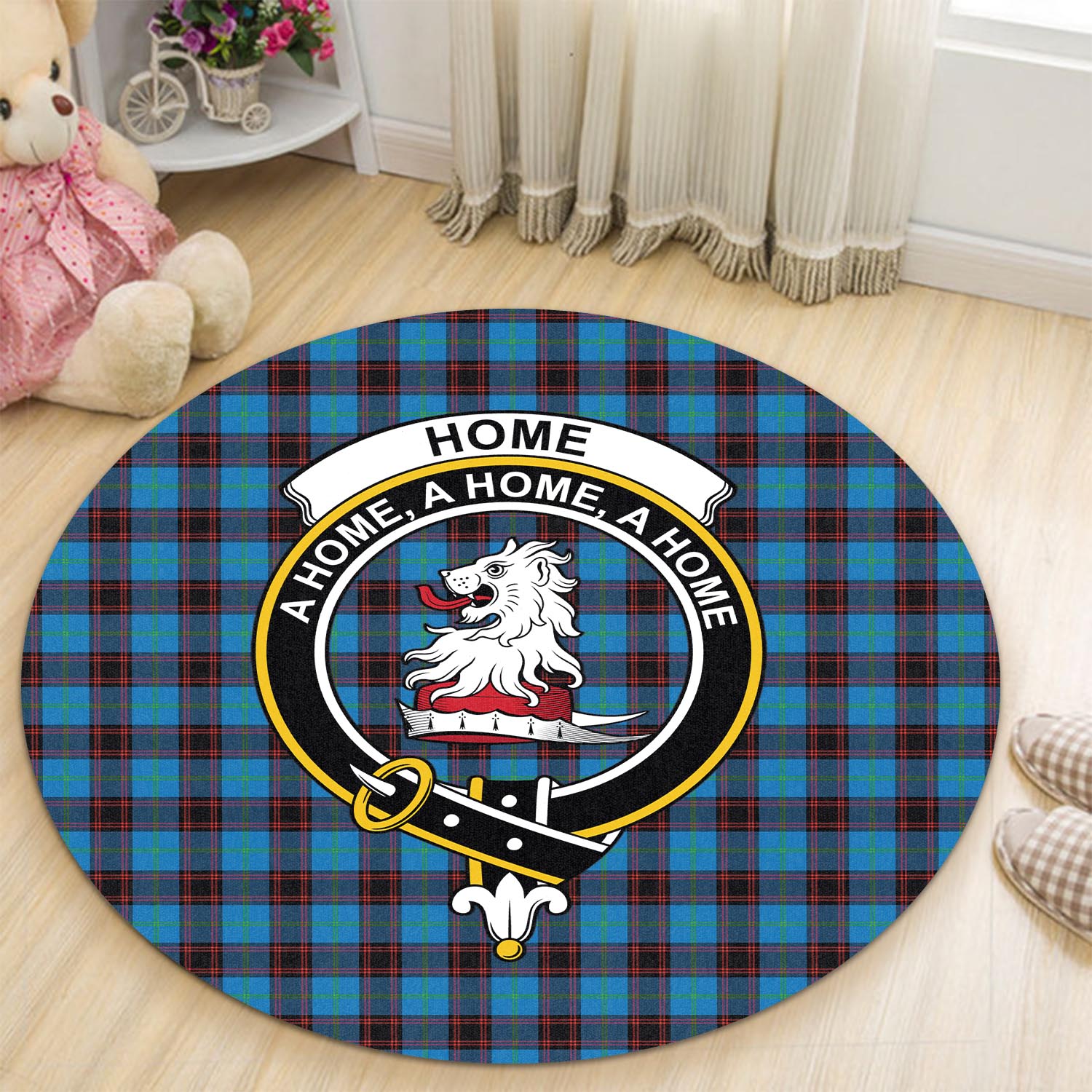 home-ancient-tartan-round-rug-with-family-crest