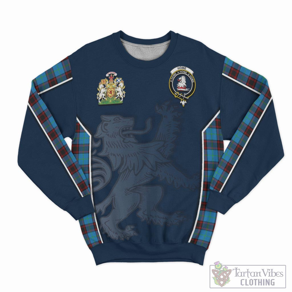 Tartan Vibes Clothing Home Ancient Tartan Sweater with Family Crest and Lion Rampant Vibes Sport Style