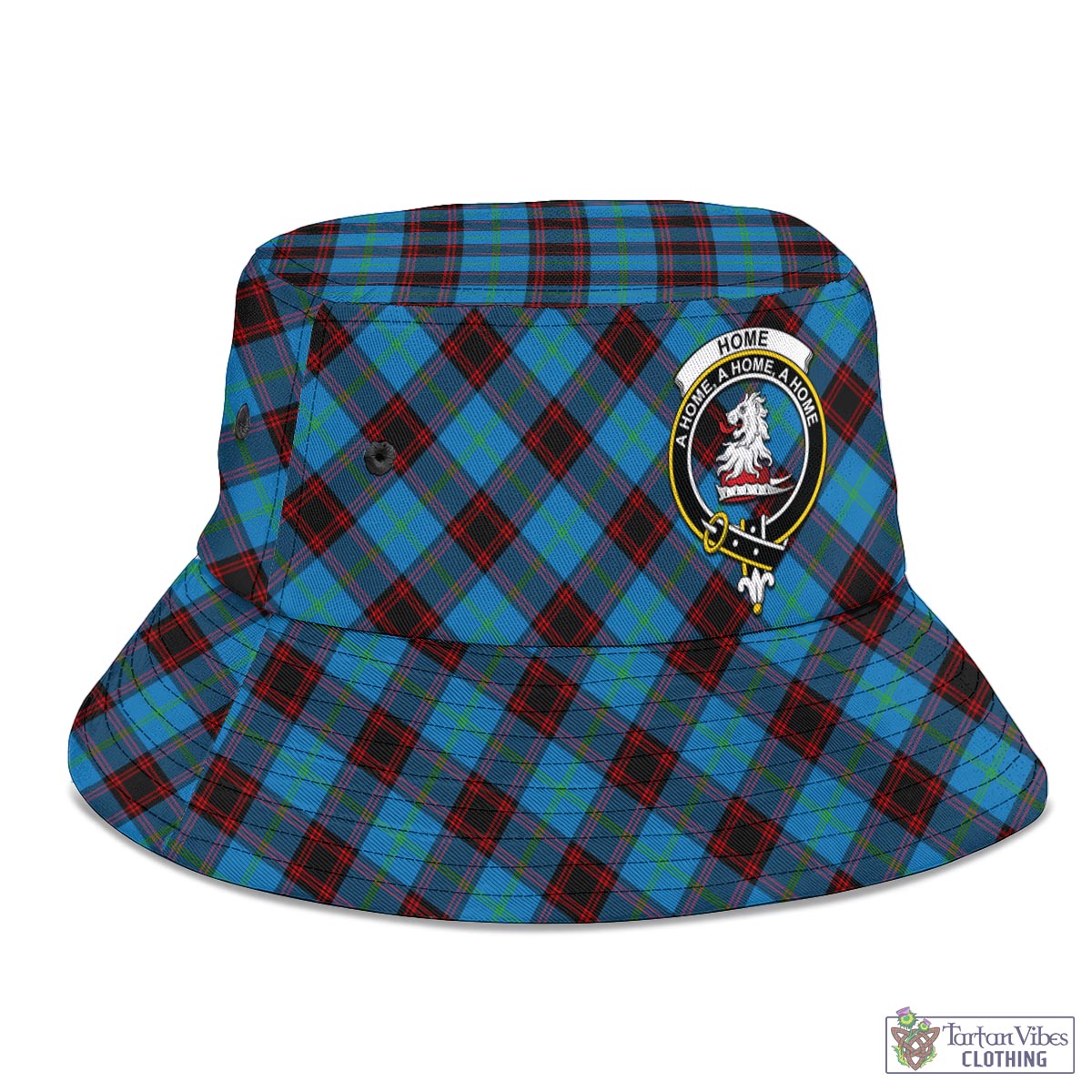 Tartan Vibes Clothing Home Ancient Tartan Bucket Hat with Family Crest