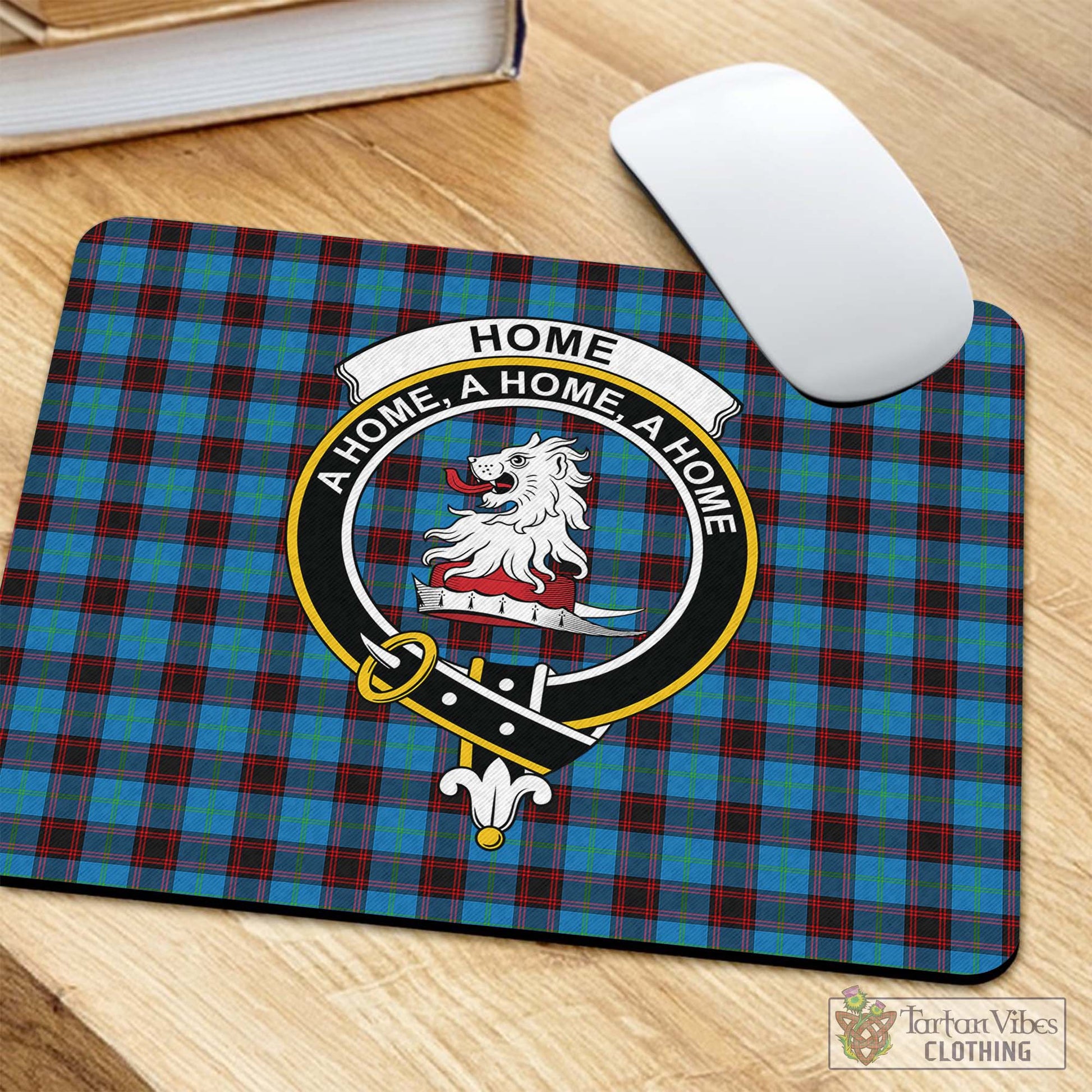 Tartan Vibes Clothing Home Ancient Tartan Mouse Pad with Family Crest