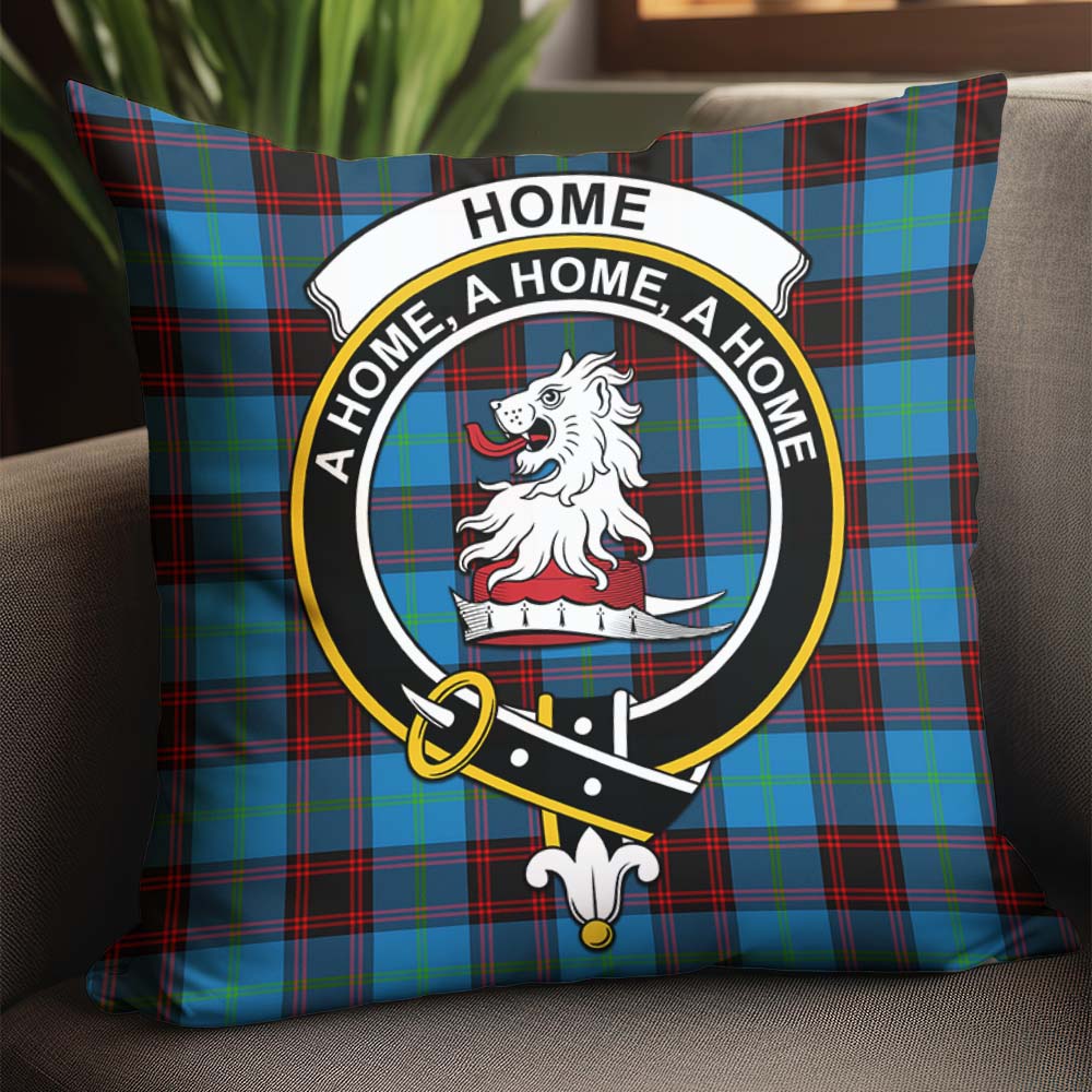 Home Ancient Tartan Pillow Cover with Family Crest - Tartanvibesclothing