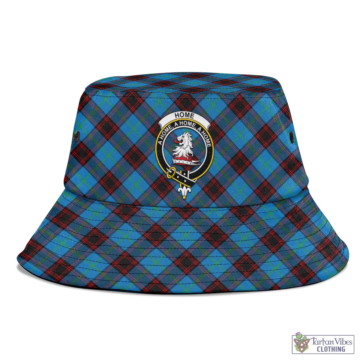 Tartan Vibes Clothing Home Ancient Tartan Bucket Hat with Family Crest