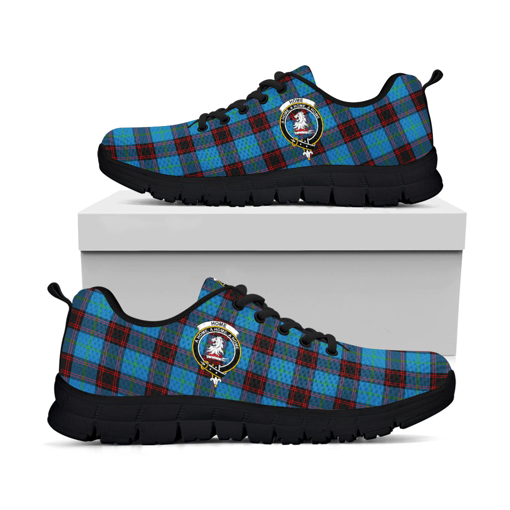 Home Ancient Tartan Sneakers with Family Crest - Tartan Vibes Clothing