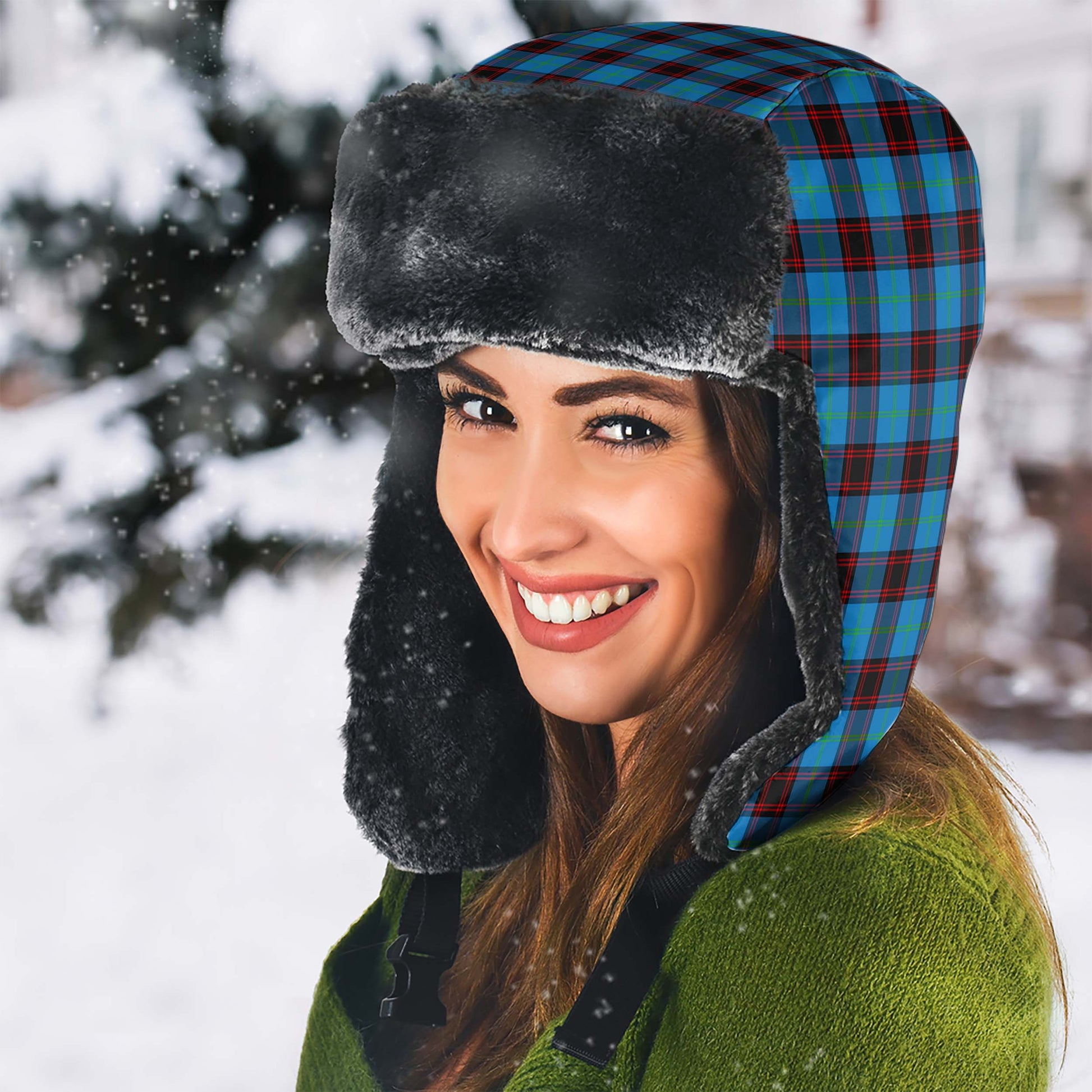 Home Ancient Tartan Winter Trapper Hat - Tartanvibesclothing