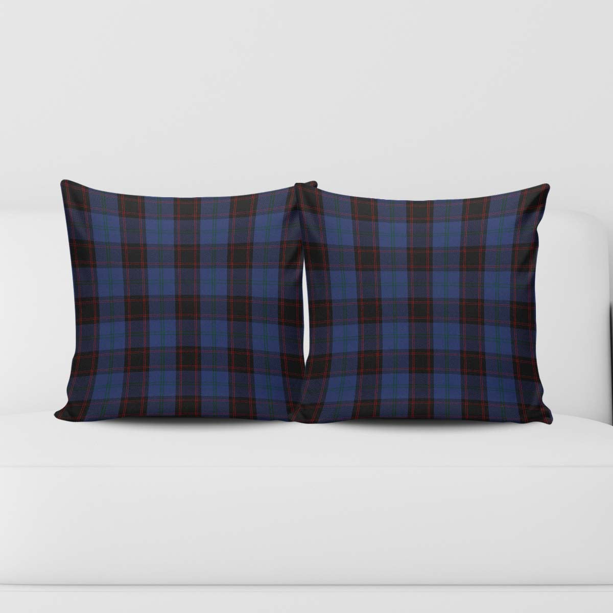 Home (Hume) Tartan Pillow Cover Square Pillow Cover - Tartanvibesclothing