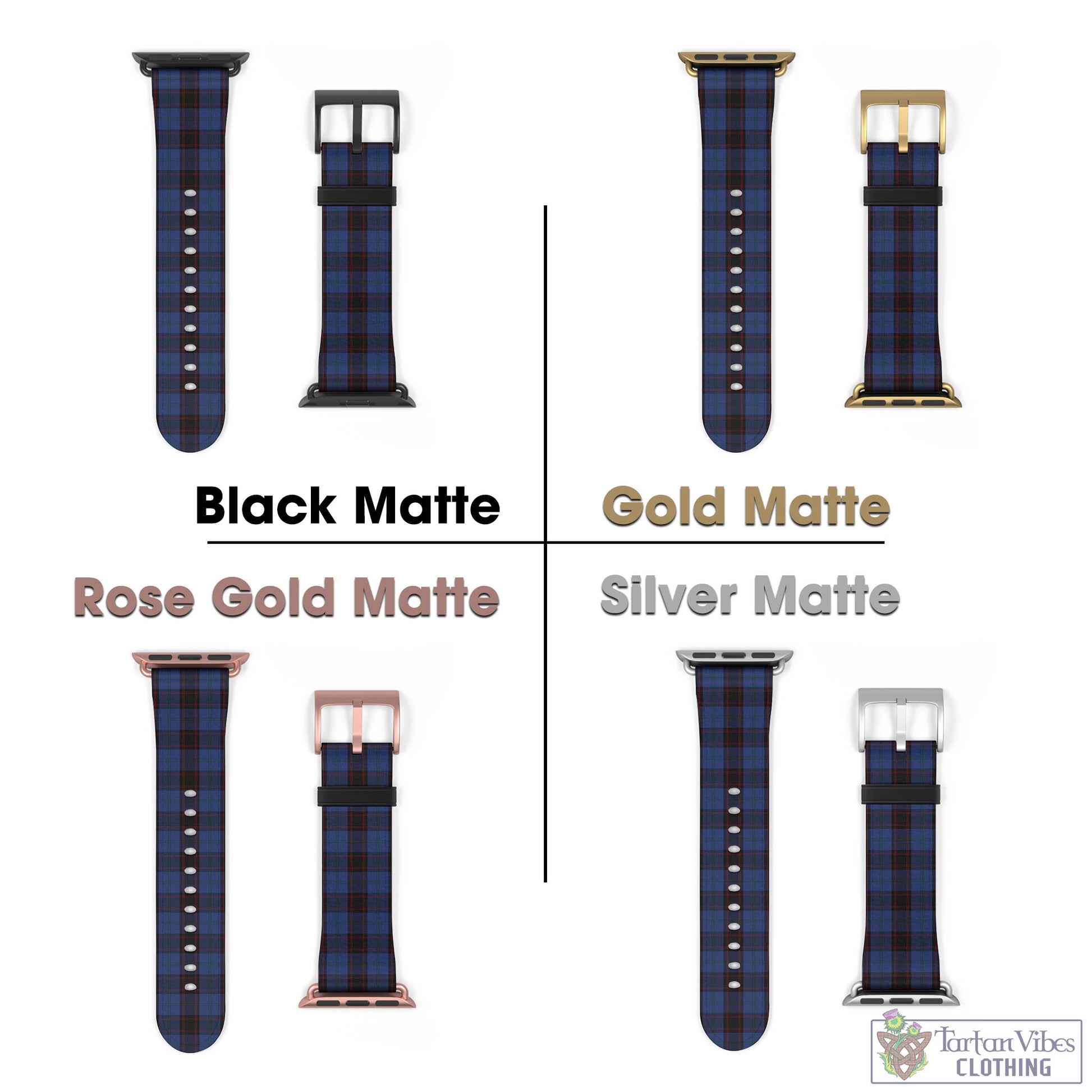 Tartan Vibes Clothing Home (Hume) Tartan Watch Band