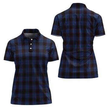 Home (Hume) Tartan Polo Shirt For Women