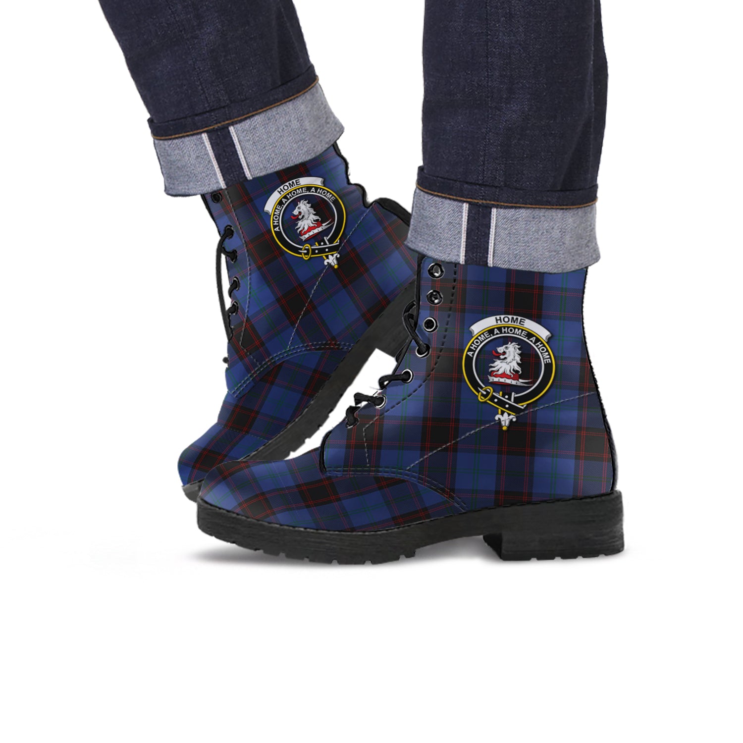 home-hume-tartan-leather-boots-with-family-crest