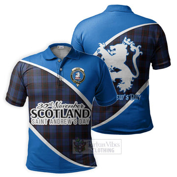 Home (Hume) Family Crest Tartan Polo Shirt Celebrate Saint Andrew's Day in Style