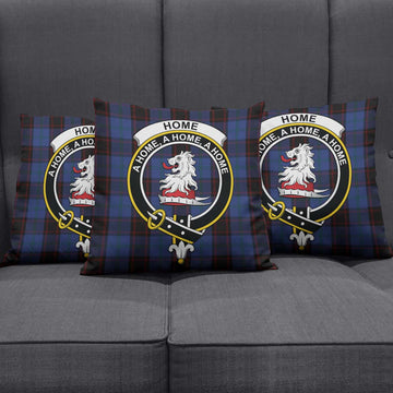 Home Tartan Pillow Cover with Family Crest