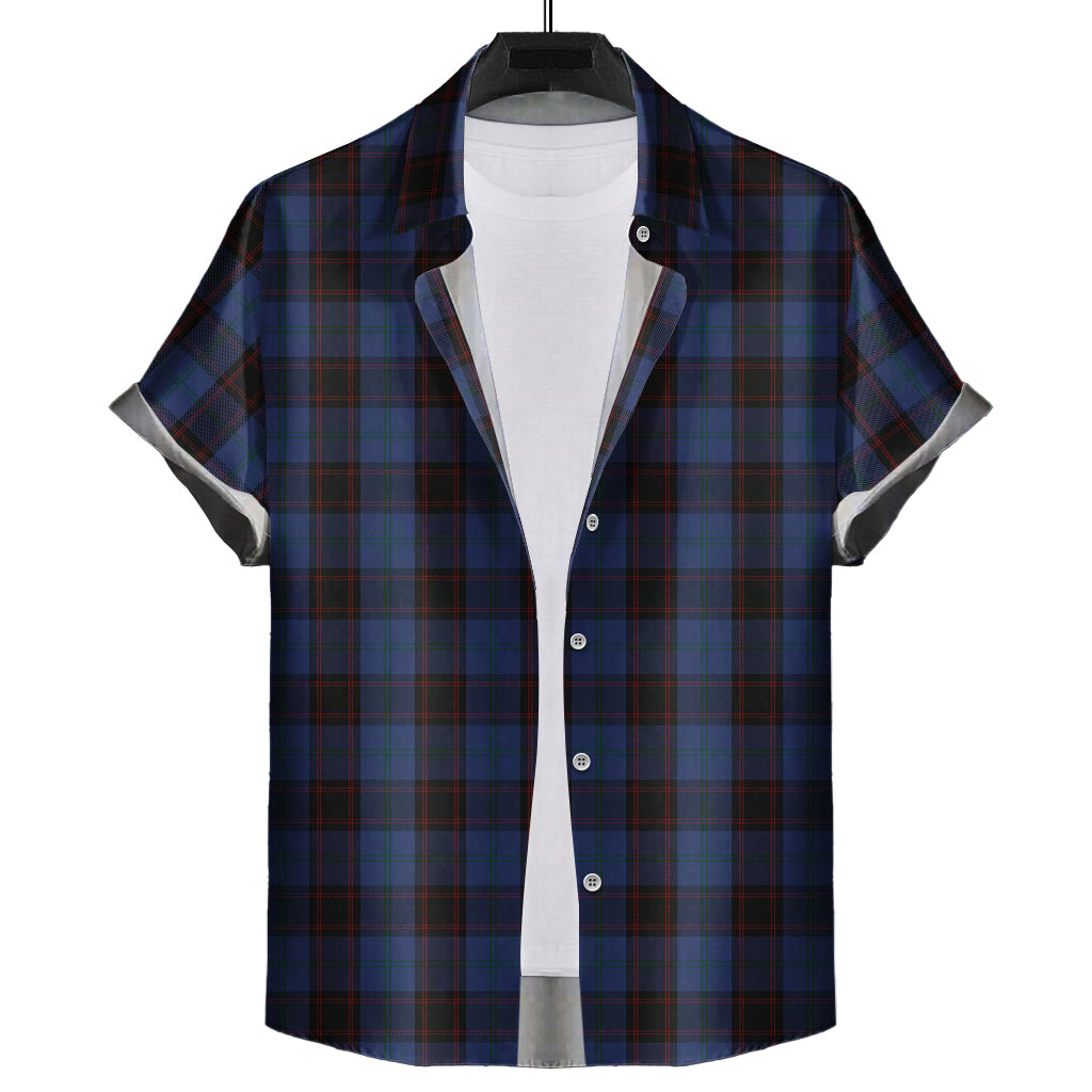 home-hume-tartan-short-sleeve-button-down-shirt