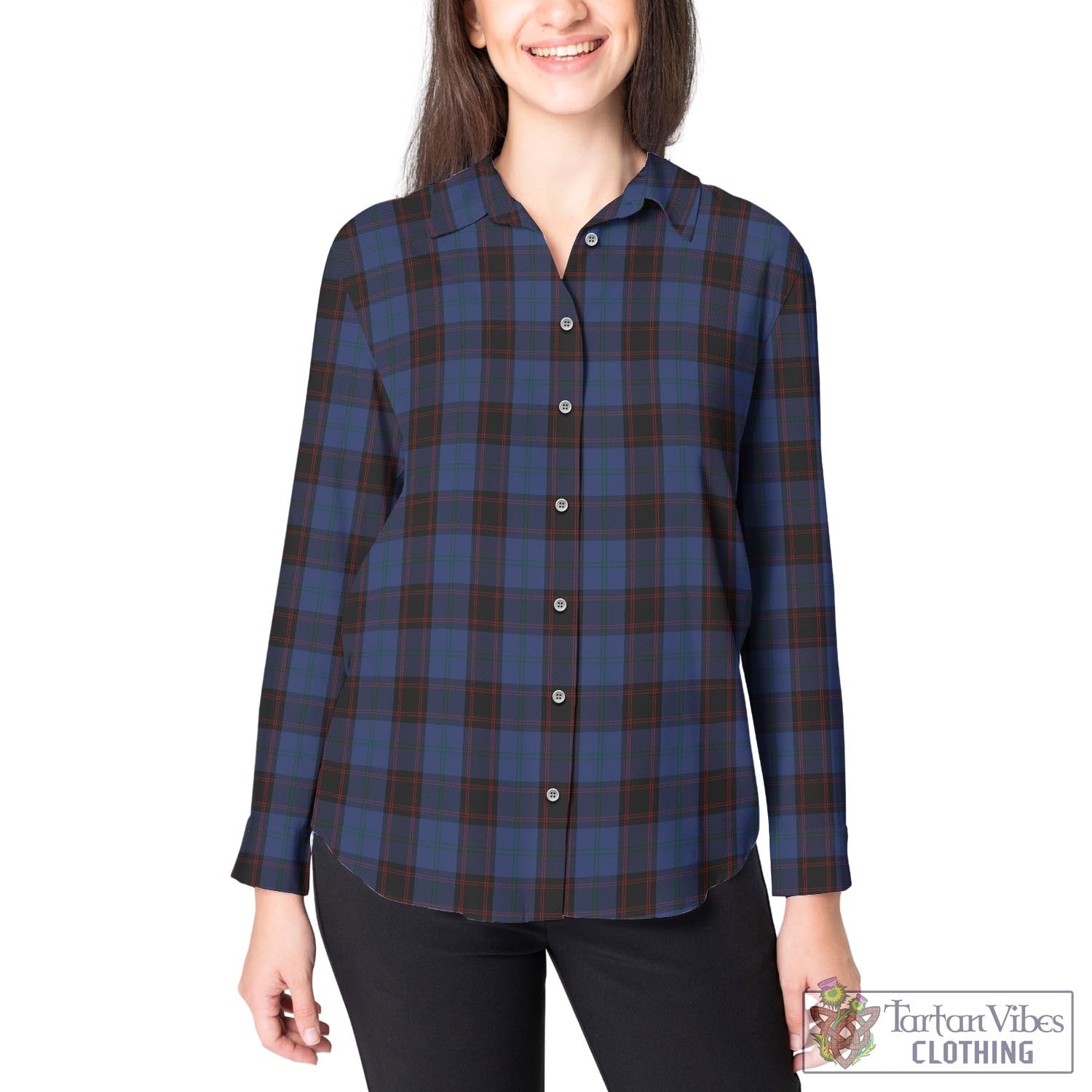 Home (Hume) Tartan Womens Casual Shirt