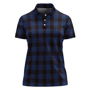 Home (Hume) Tartan Polo Shirt For Women