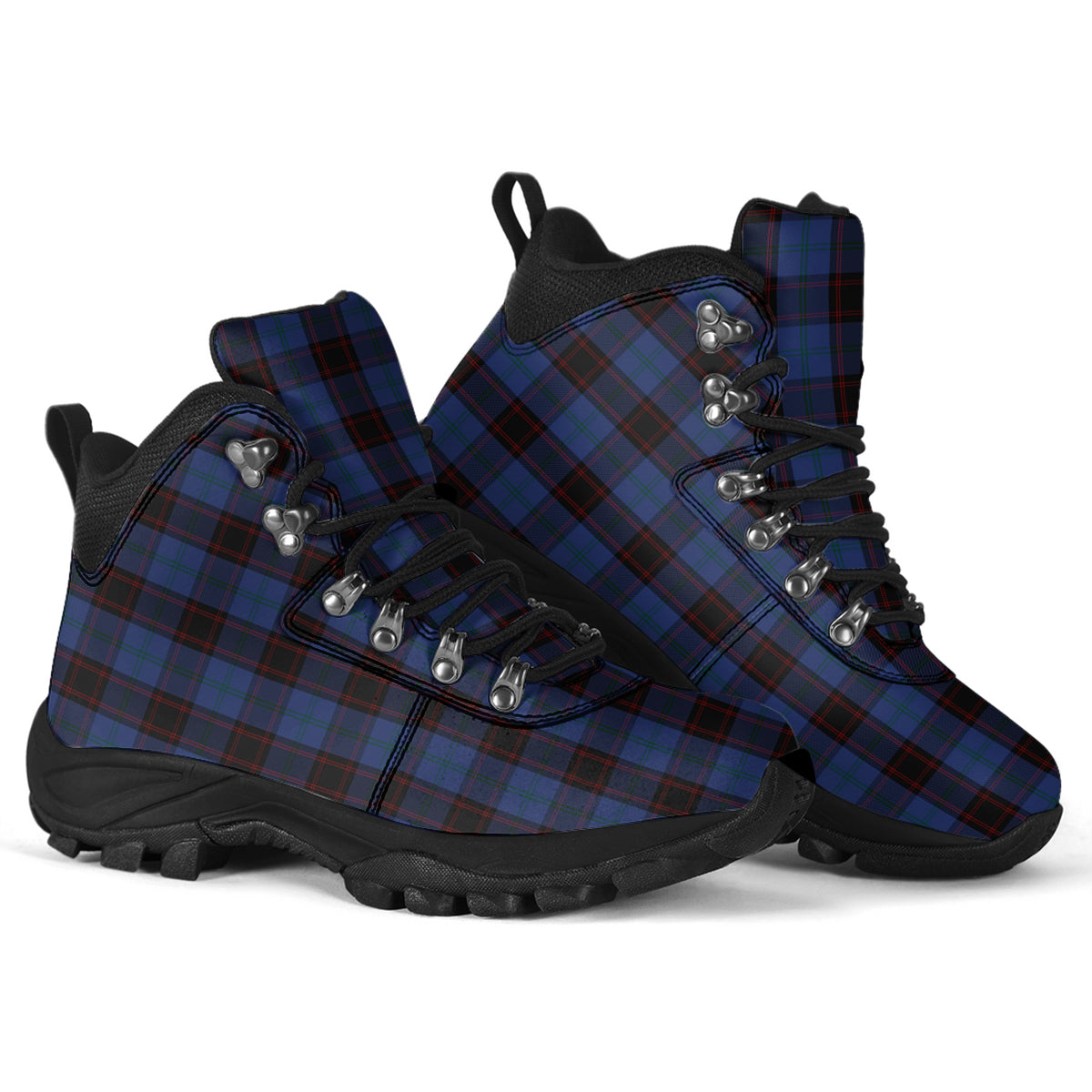 Home (Hume) Tartan Alpine Boots - Tartanvibesclothing