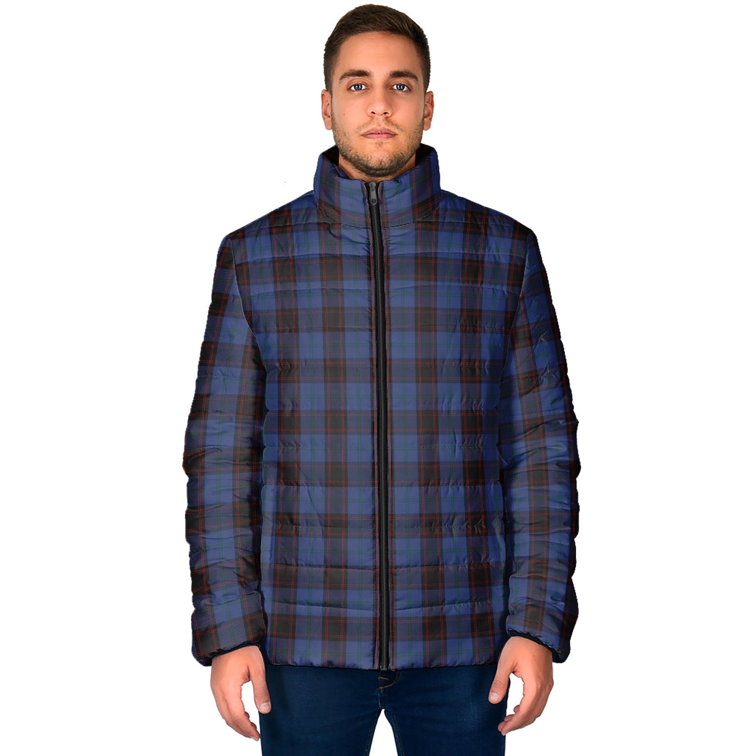 Home (Hume) Tartan Padded Jacket - Tartan Vibes Clothing