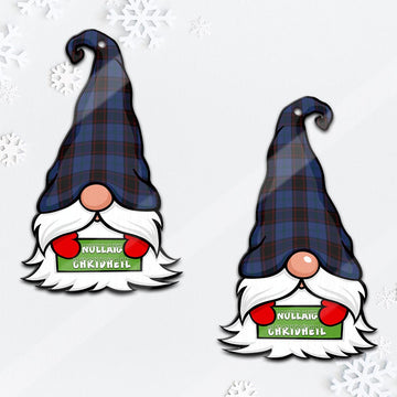 Home (Hume) Gnome Christmas Ornament with His Tartan Christmas Hat