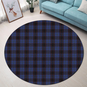 Home (Hume) Tartan Round Rug