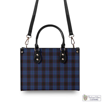 Home (Hume) Tartan Luxury Leather Handbags - Tartan Vibes Clothing