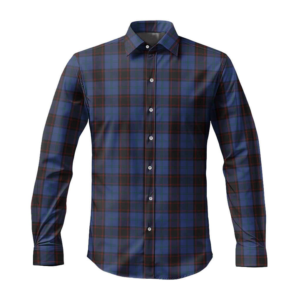 home-hume-tartan-long-sleeve-button-up-shirt