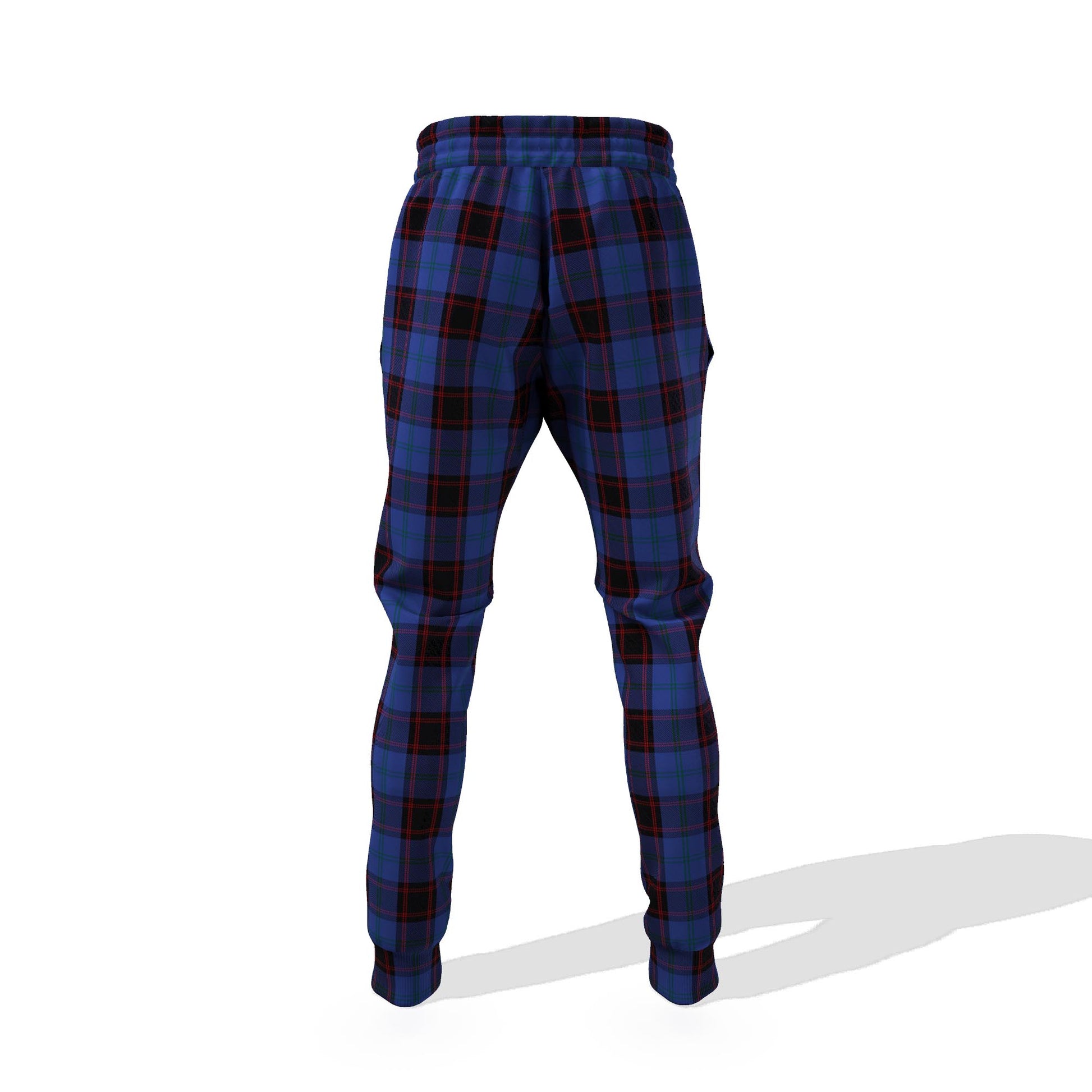 Home (Hume) Tartan Joggers Pants with Family Crest 6XL - Tartan Vibes Clothing