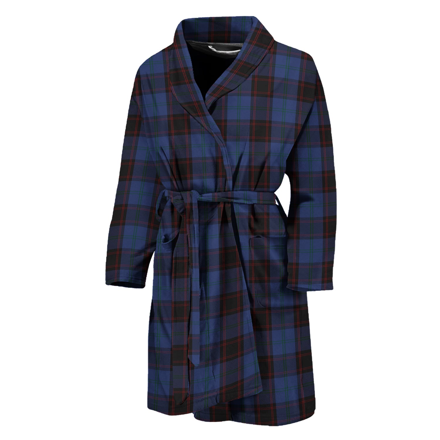 Home (Hume) Tartan Bathrobe - Tartan Vibes Clothing