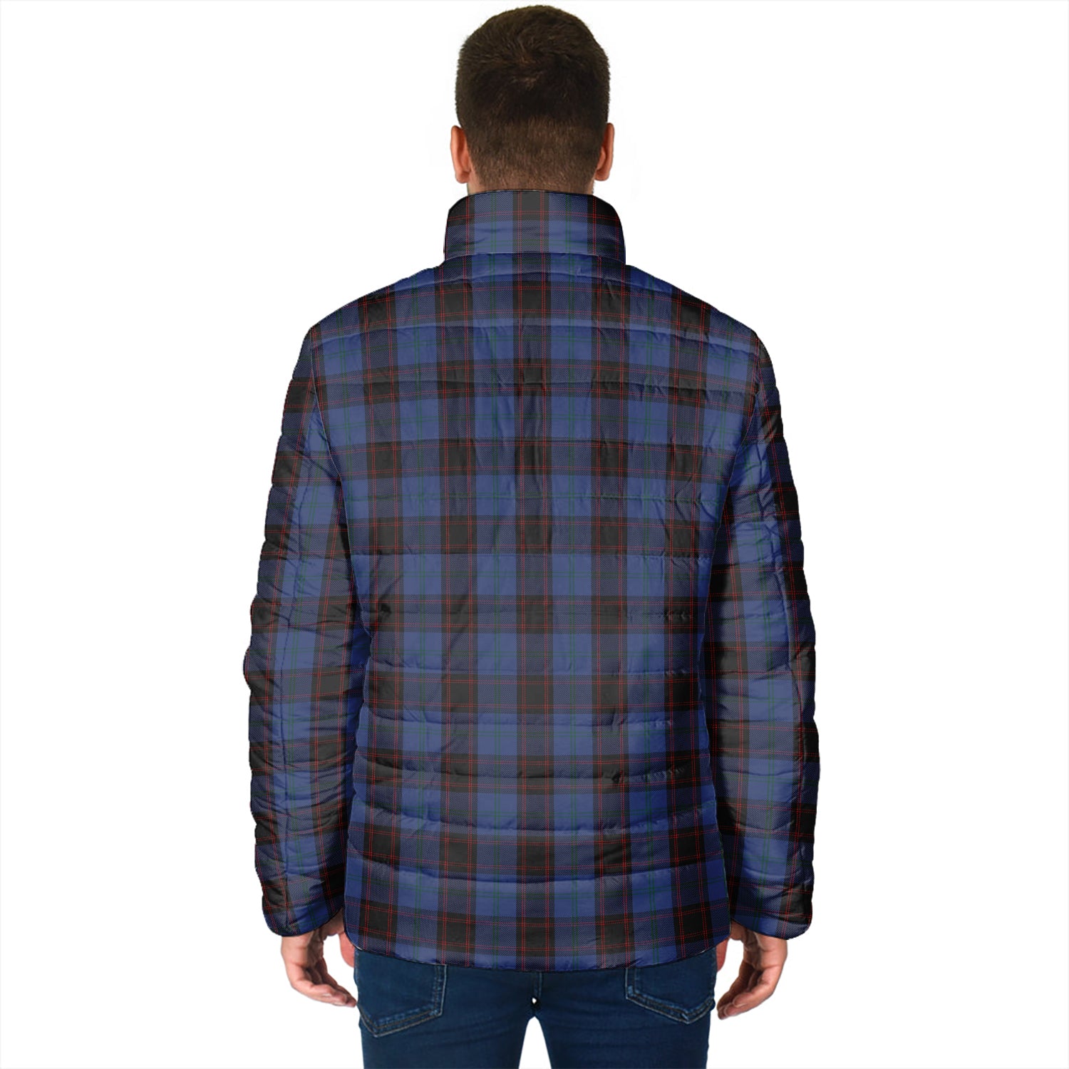 Home (Hume) Tartan Padded Jacket - Tartan Vibes Clothing