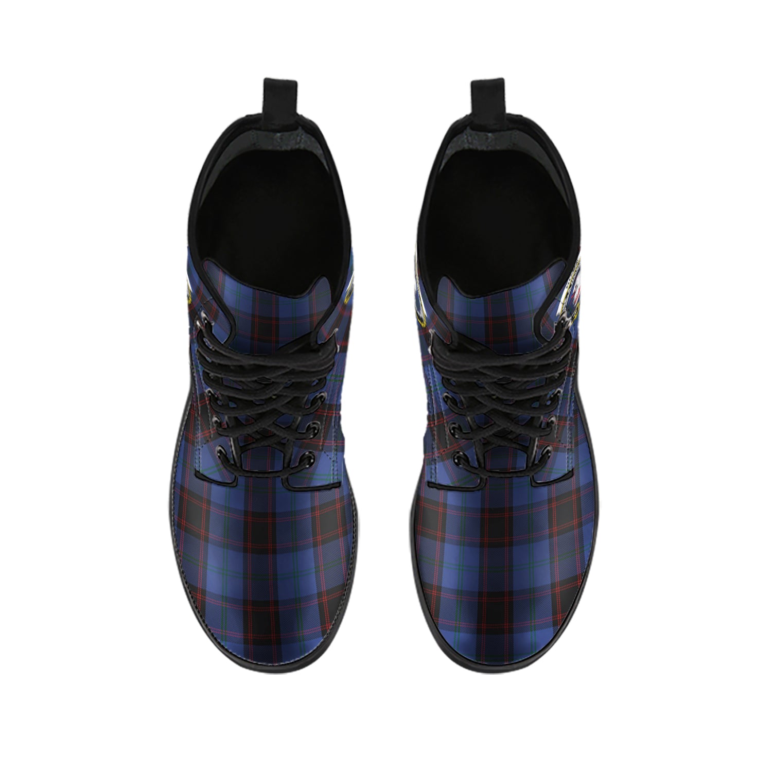 home-hume-tartan-leather-boots-with-family-crest