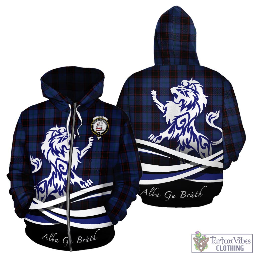 home-hume-tartan-hoodie-with-alba-gu-brath-regal-lion-emblem