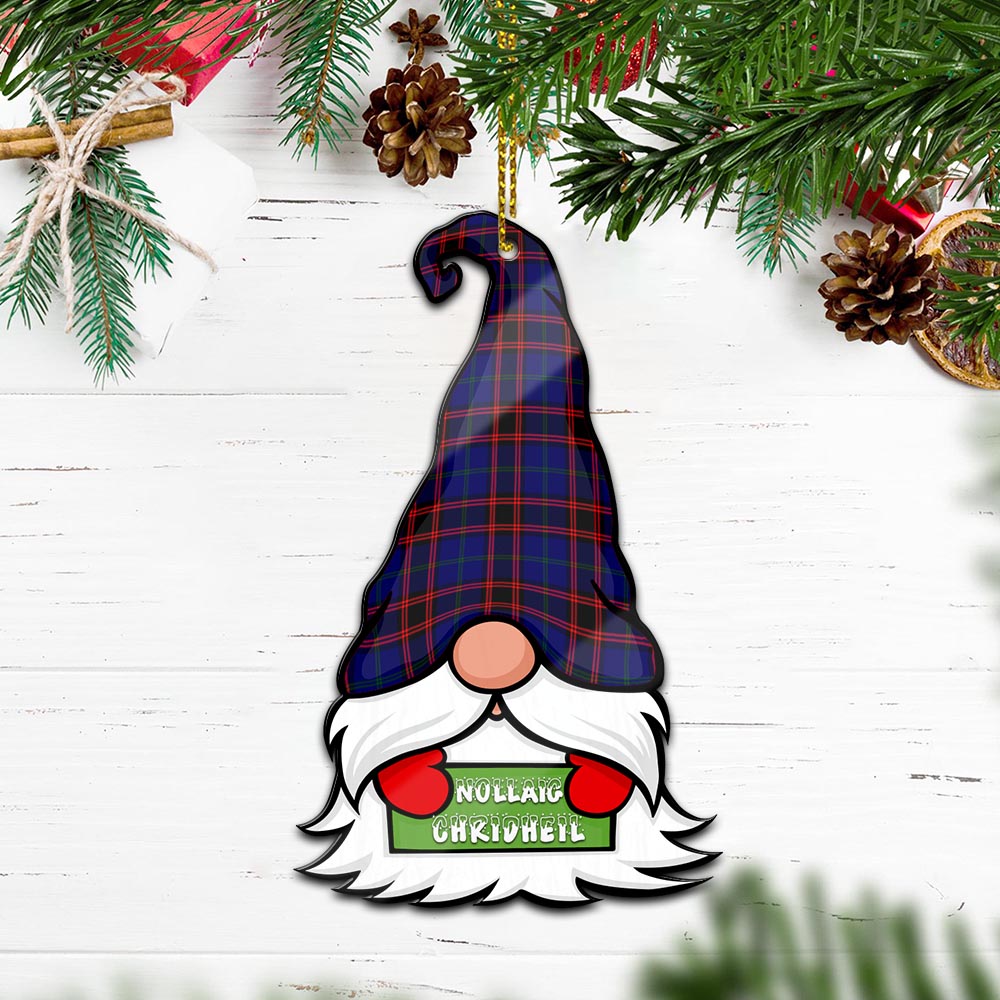 Home Modern Gnome Christmas Ornament with His Tartan Christmas Hat - Tartan Vibes Clothing