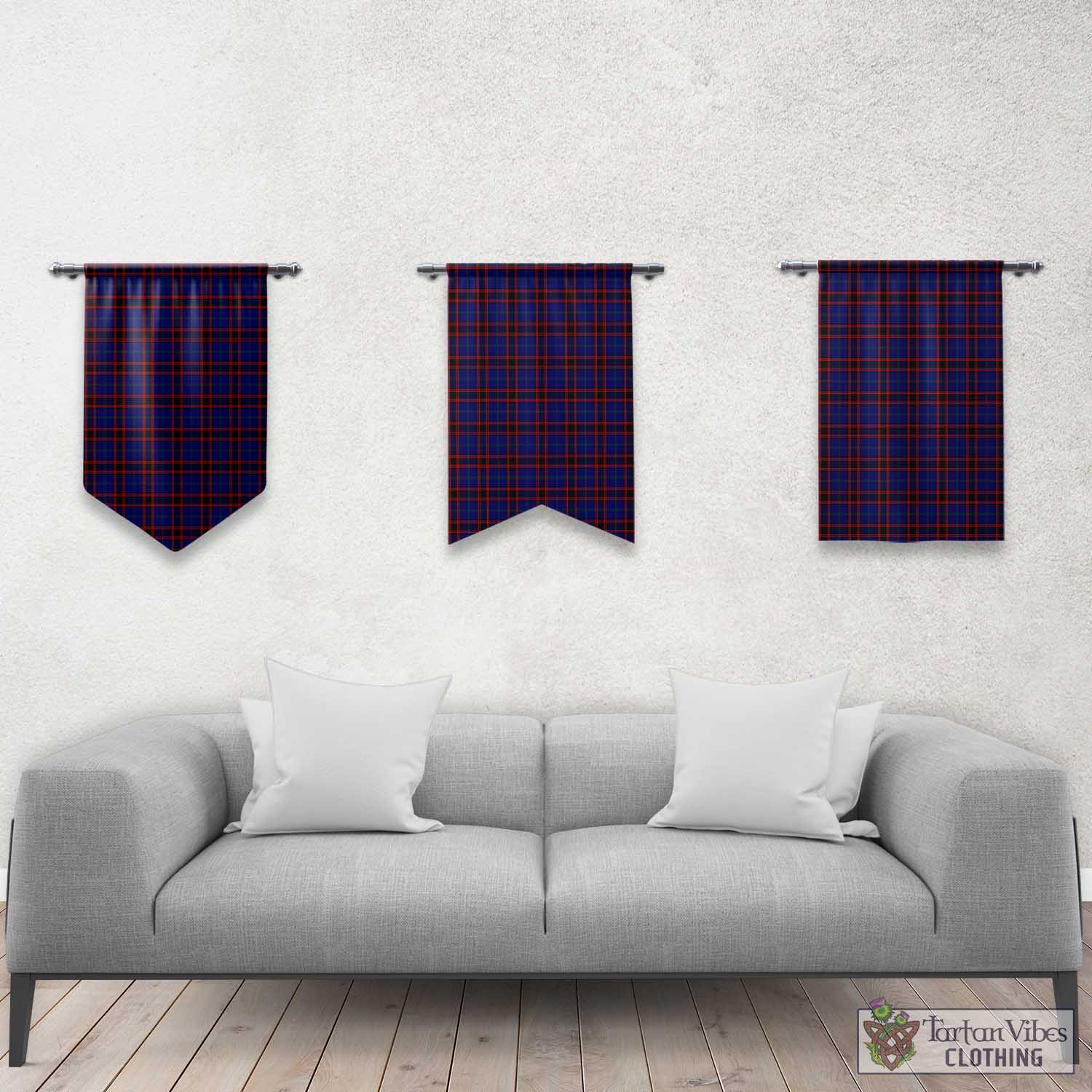 Tartan Vibes Clothing Home Modern Tartan Gonfalon, Tartan Banner