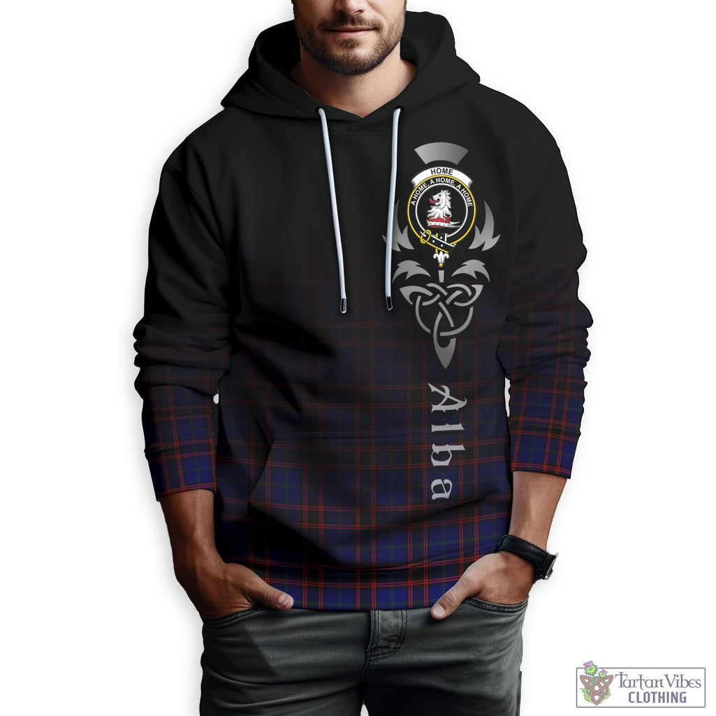 Tartan Vibes Clothing Home Modern Tartan Hoodie Featuring Alba Gu Brath Family Crest Celtic Inspired