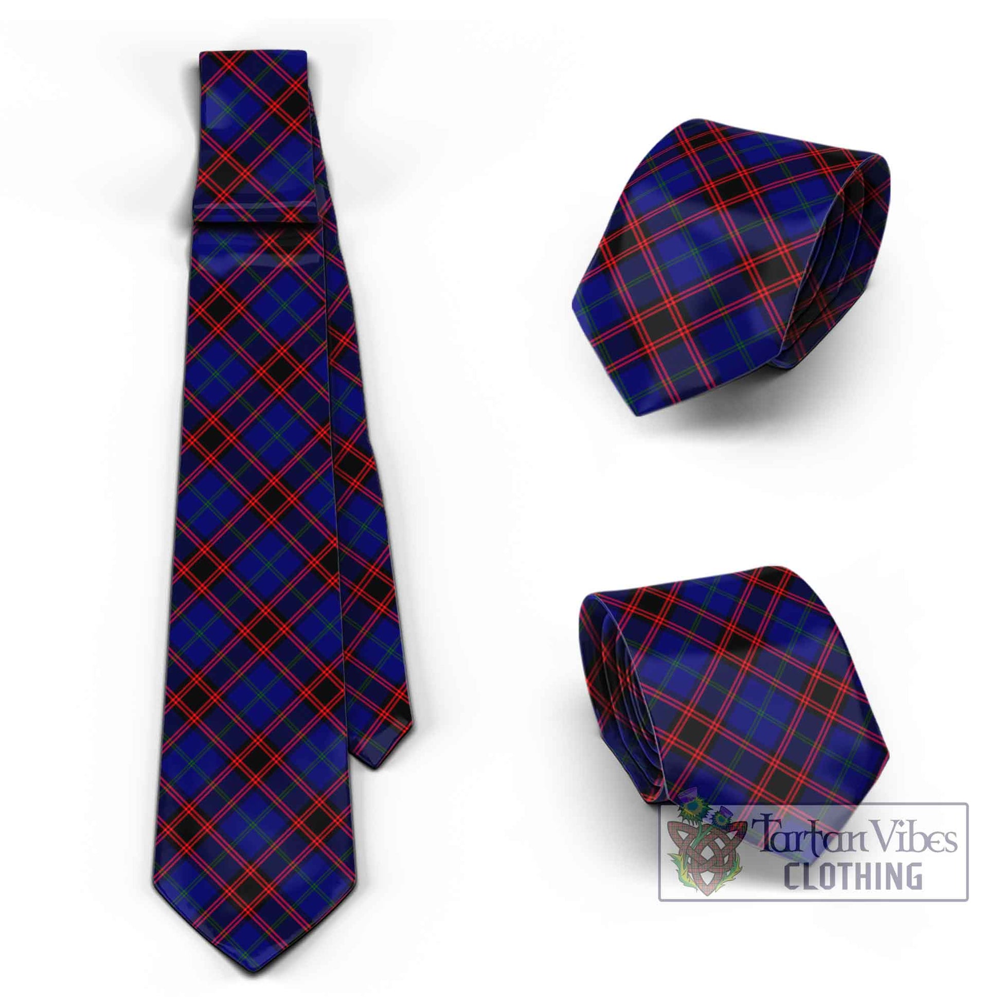 Tartan Vibes Clothing Home Modern Tartan Classic Necktie Cross Style