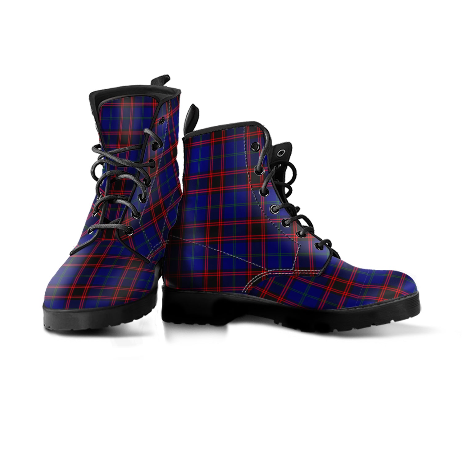 home-modern-tartan-leather-boots