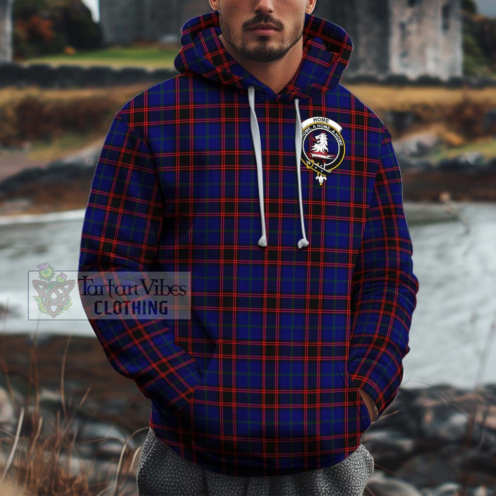 Home Modern Tartan Cotton Hoodie with Family Crest Pullover Hoodie XS - Tartan Vibes Clothing