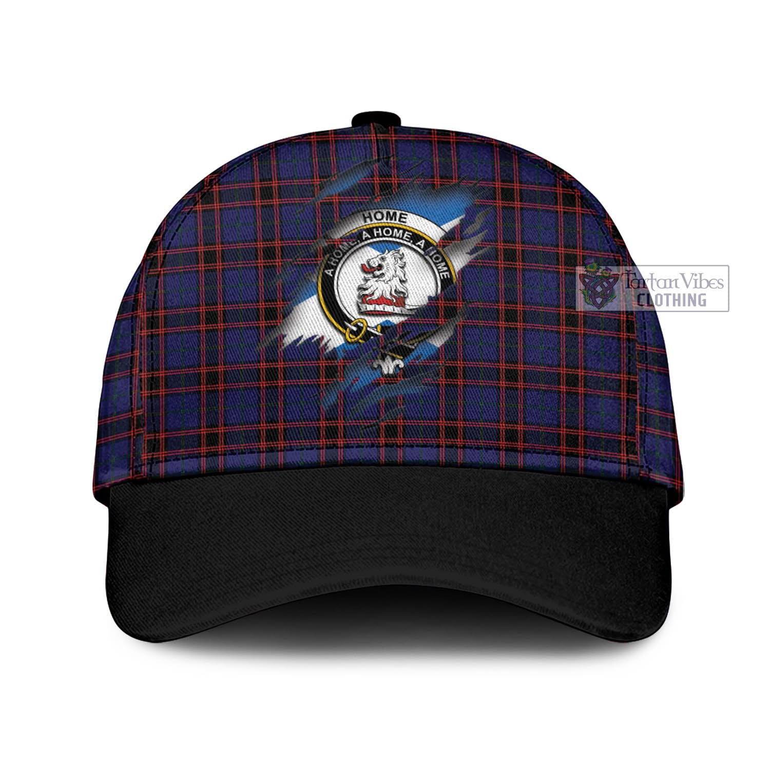 Tartan Vibes Clothing Home Modern Tartan Classic Cap with Family Crest In Me Style