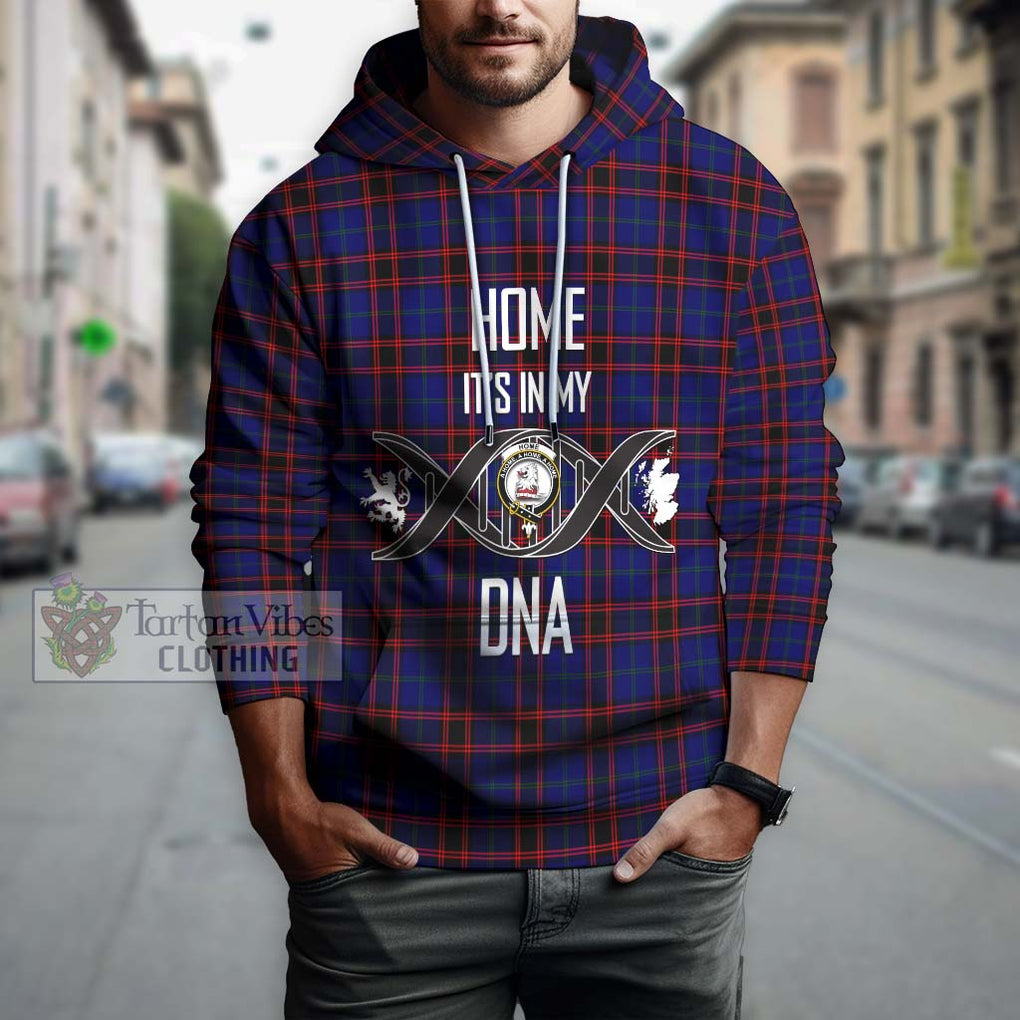 Home Modern Tartan Hoodie with Family Crest DNA In Me Style Pullover Hoodie - Tartanvibesclothing Shop