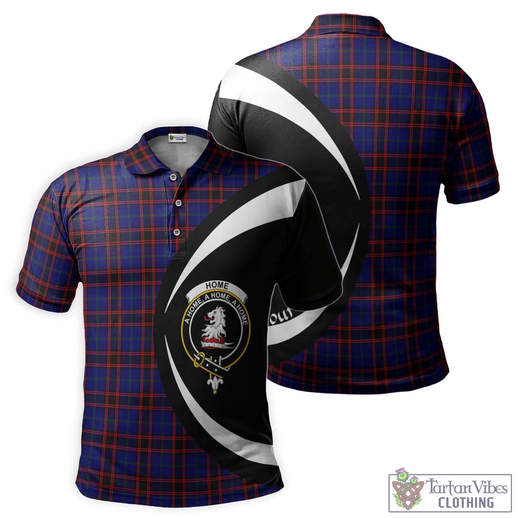 Home Modern Tartan Men's Polo Shirt with Family Crest Circle Style Kid - Tartan Vibes Clothing