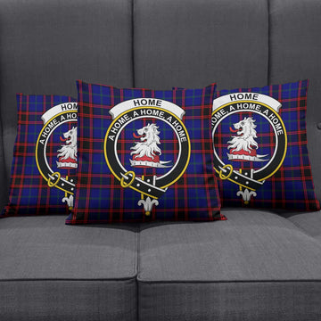 Home Modern Tartan Pillow Cover with Family Crest