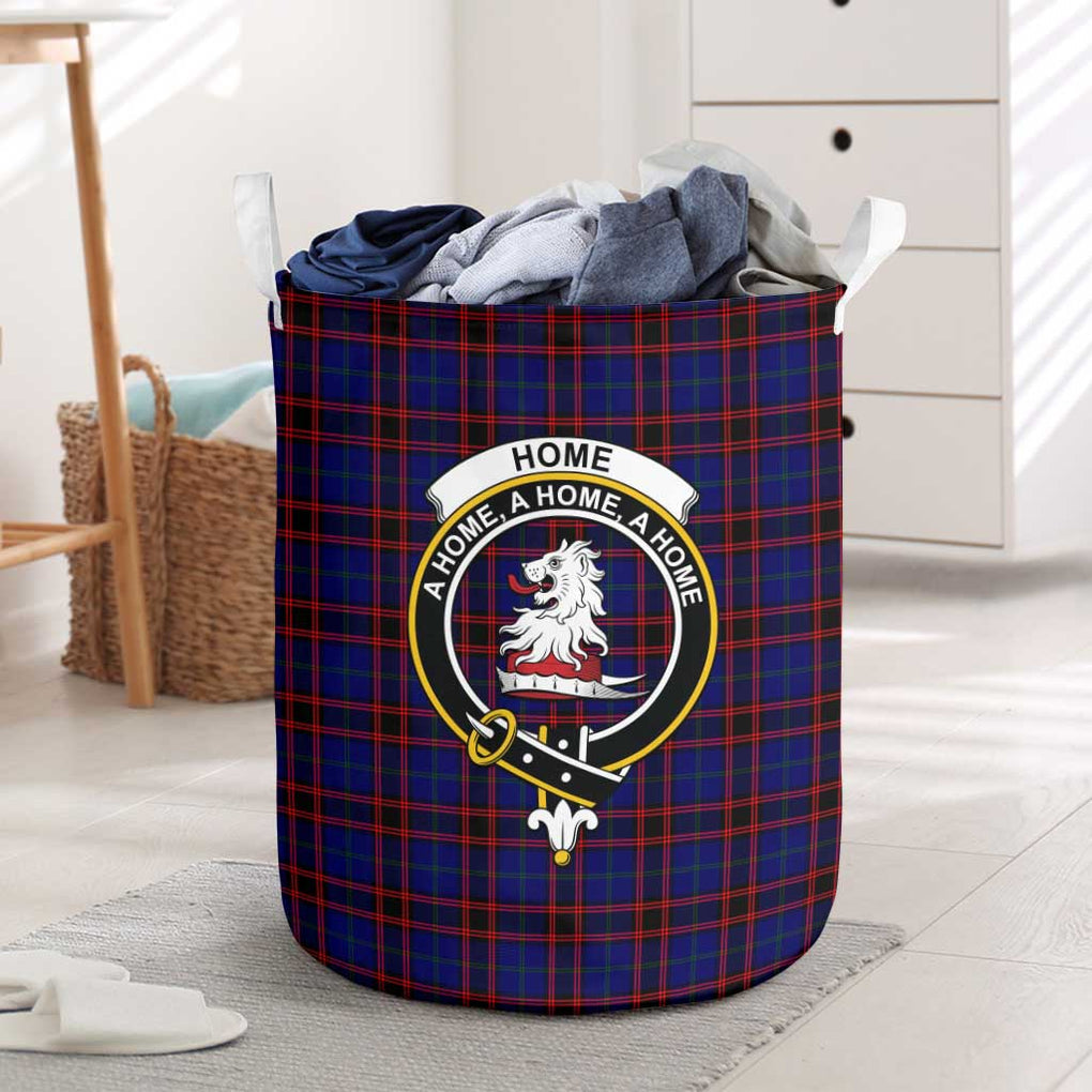 Home Modern Tartan Laundry Basket with Family Crest One Size - Tartanvibesclothing Shop