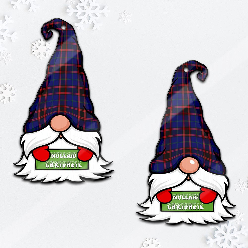 Home Modern Gnome Christmas Ornament with His Tartan Christmas Hat - Tartan Vibes Clothing