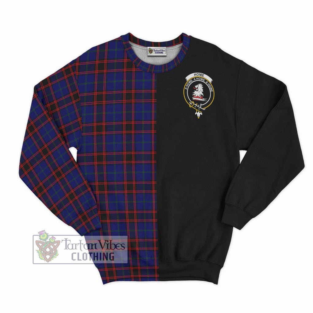 Home Modern Tartan Sweatshirt with Family Crest and Half Of Me Style - Tartanvibesclothing Shop