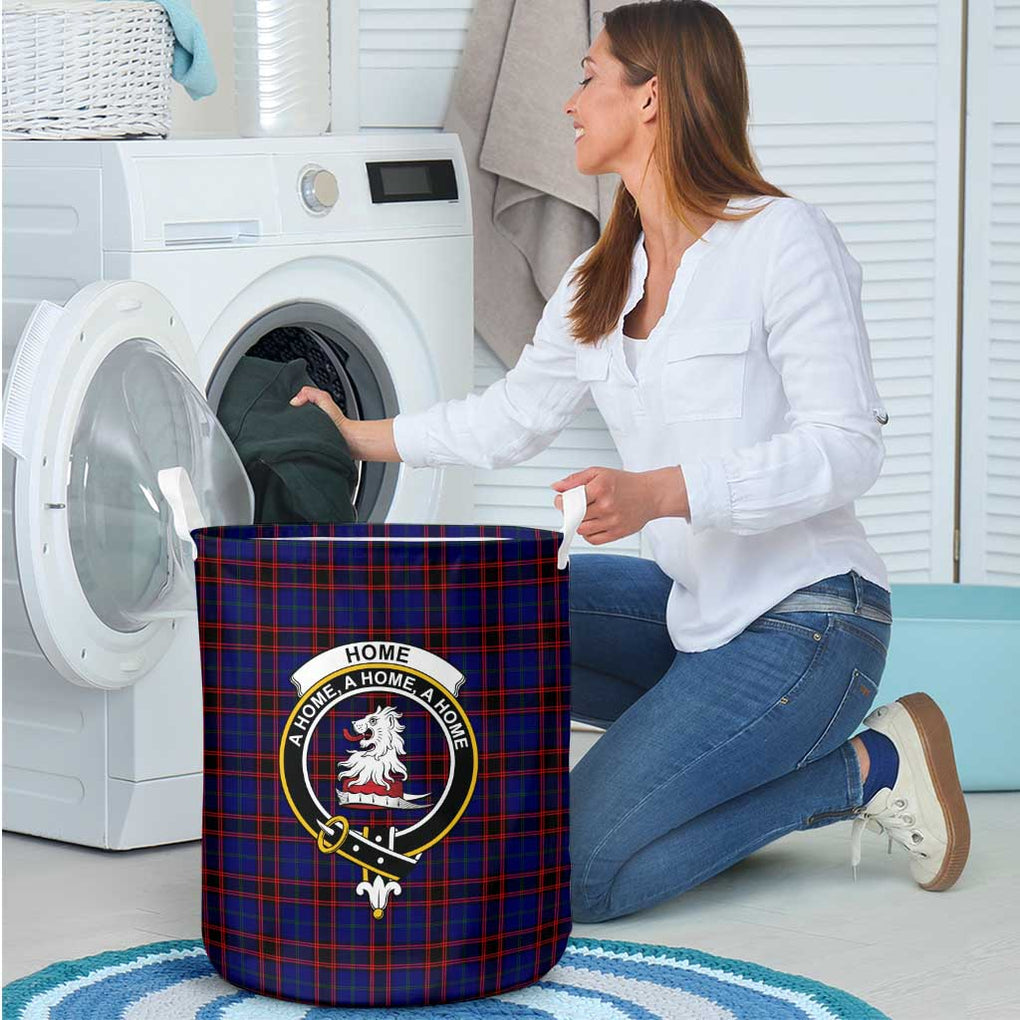 Home Modern Tartan Laundry Basket with Family Crest - Tartanvibesclothing Shop