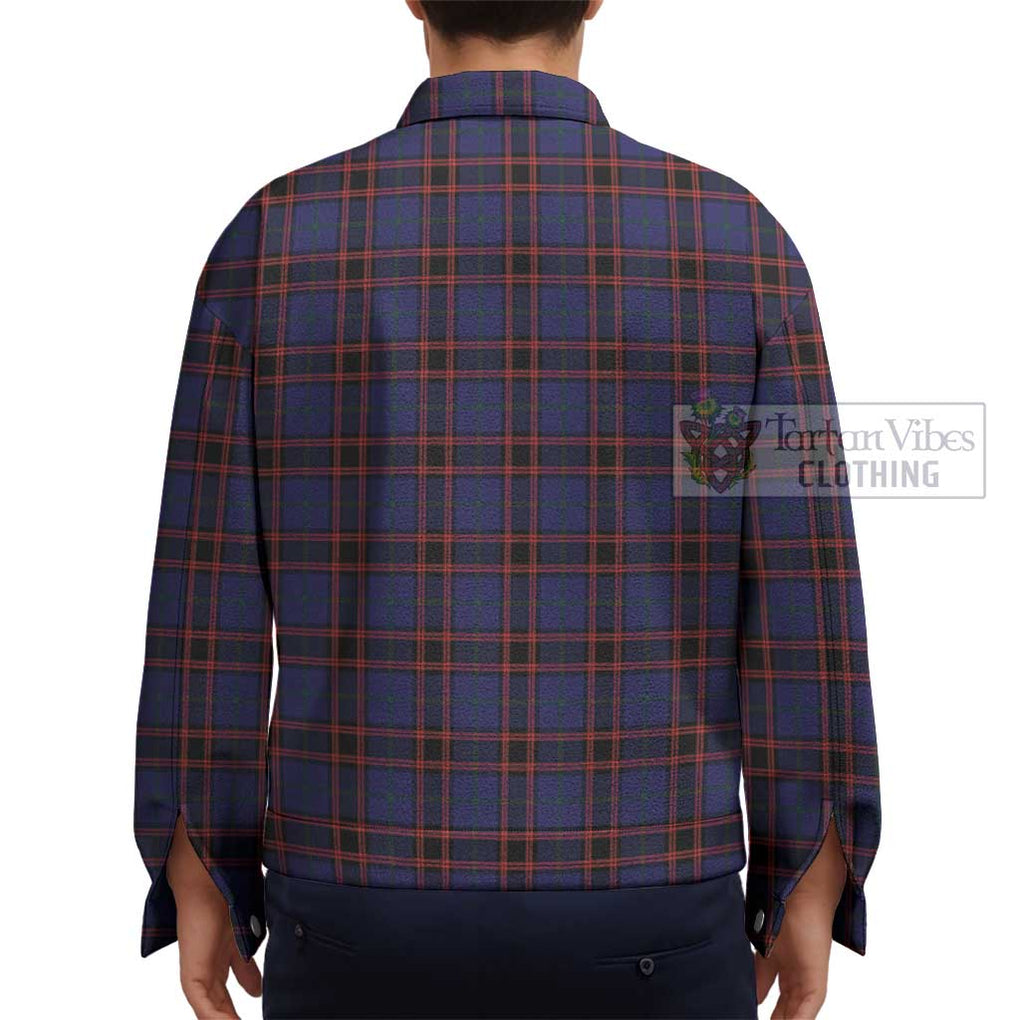 Home Modern Tartan Unisex Lapel Cotton Jacket - Tartan Vibes Clothing