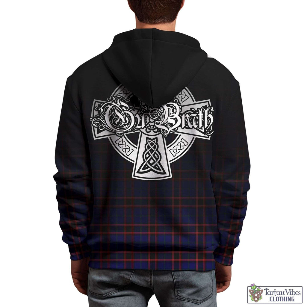 Tartan Vibes Clothing Home Modern Tartan Hoodie Featuring Alba Gu Brath Family Crest Celtic Inspired