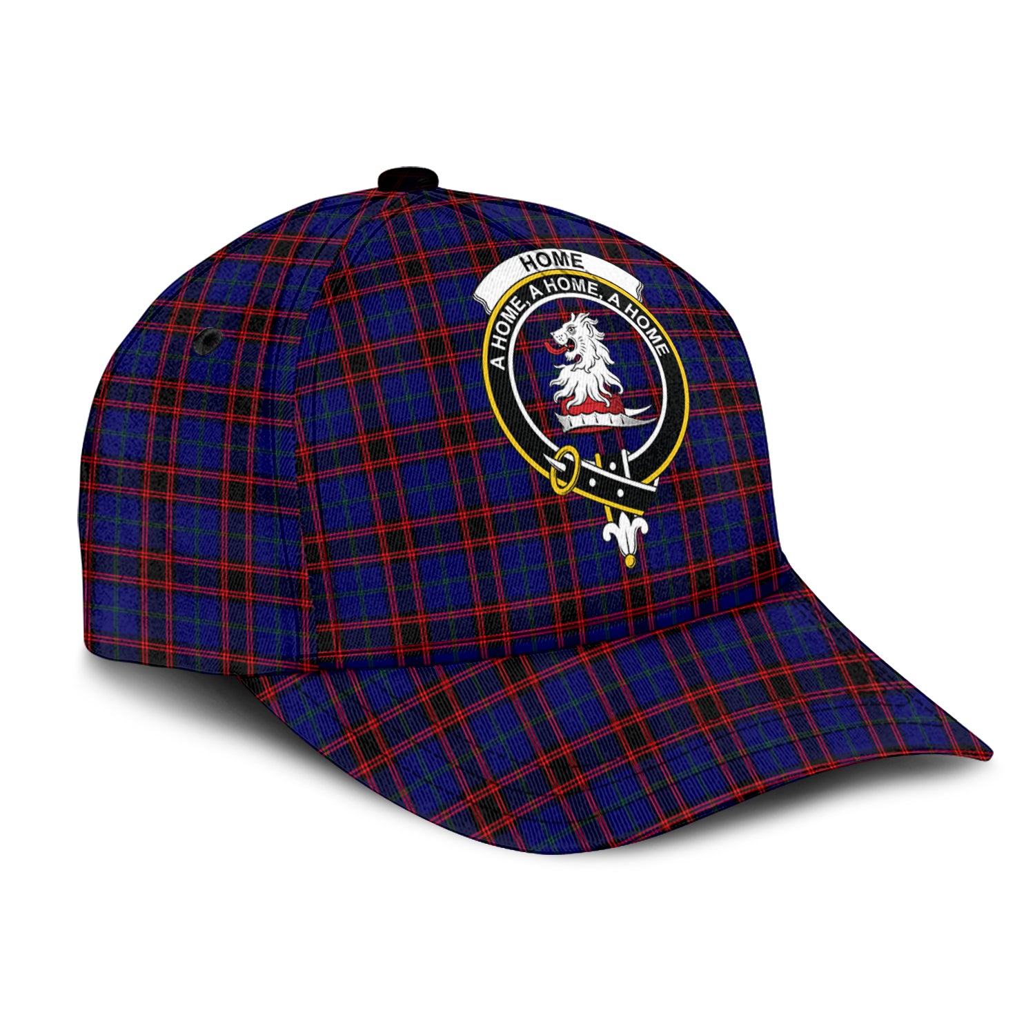 Home Modern Tartan Classic Cap with Family Crest - Tartan Vibes Clothing