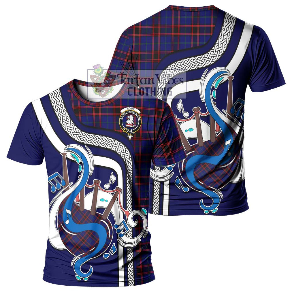 Home Modern Tartan T-Shirt with Epic Bagpipe Style - Tartanvibesclothing Shop