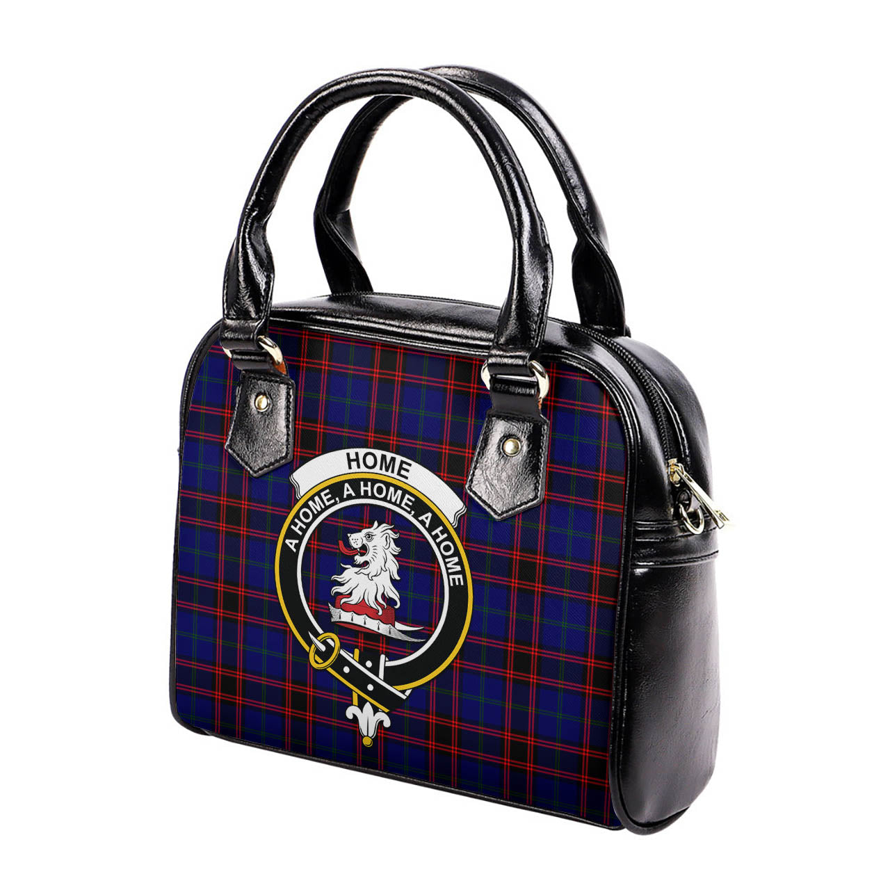 Home Modern Tartan Shoulder Handbags with Family Crest - Tartanvibesclothing