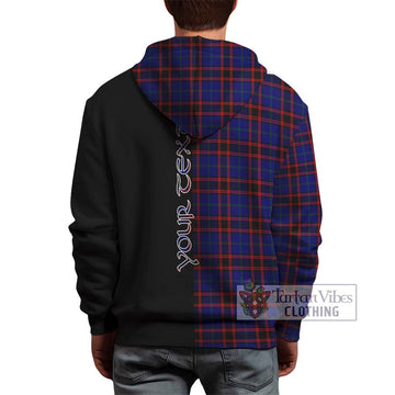 Home Modern Tartan Hoodie with Family Crest and Half Of Me Style